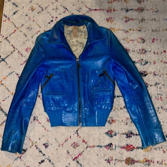 Vintage leather jacket - Picture 2 of 9